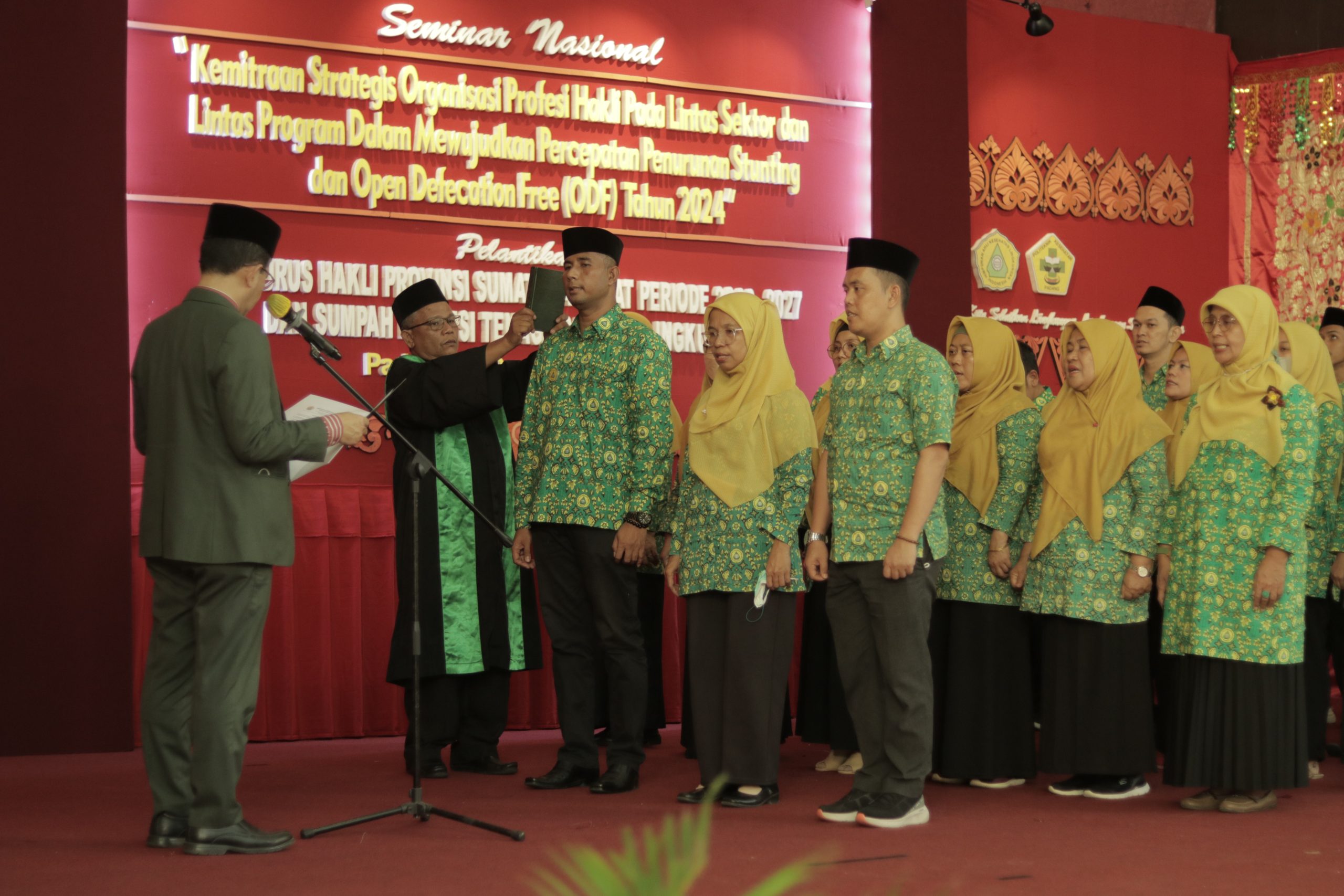 Pelantikan Pengurus HAKLI Sumbar Periode 2022-2027