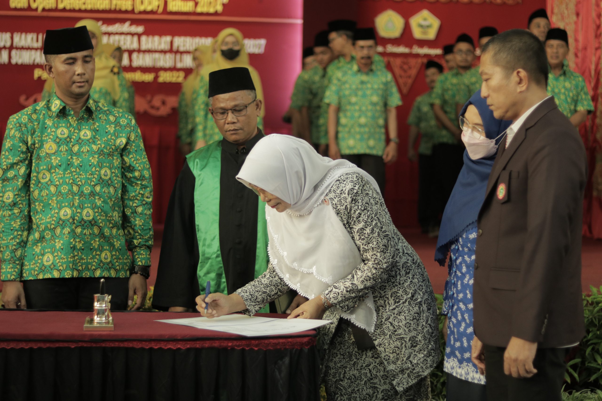 Pelantikan Pengurus HAKLI Sumbar Periode 2022-2027